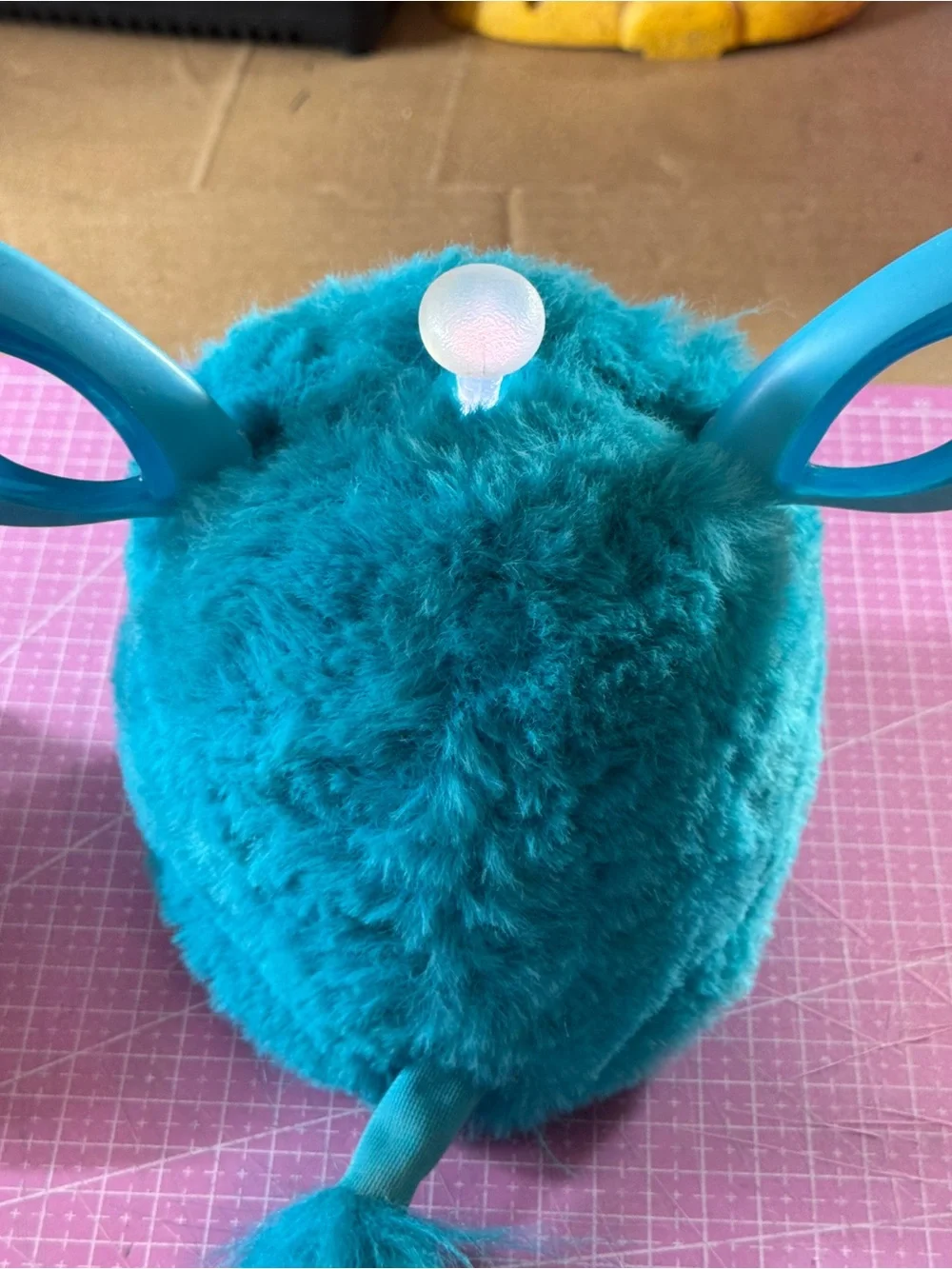 Furby Connect Teal Blue with Sleep Mask Bluetooth 2016 Hasbro